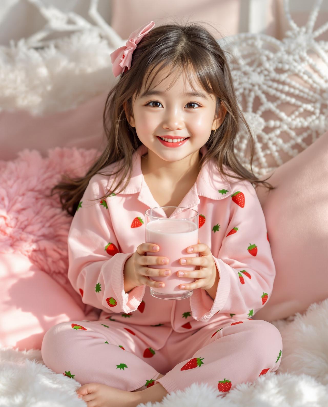 草莓牛奶 · 甜美少女私房照 - 写真套图唯美写真作品，摄影师赵糖糖